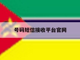 号码短信接收平台官网