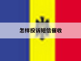 怎样投诉短信催收