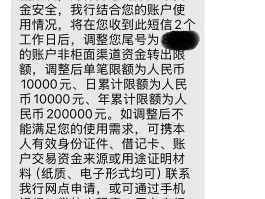 银行发的短信