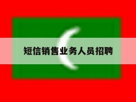 短信销售业务人员招聘