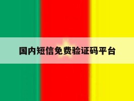 国内短信免费验证码平台